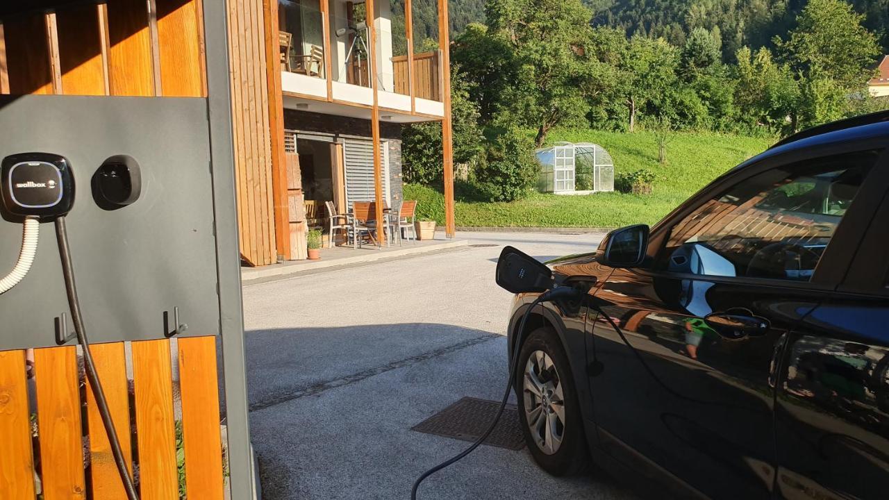 Apartments Tourist Farm Storman With Ev Ch-Station Tržič Exterior foto
